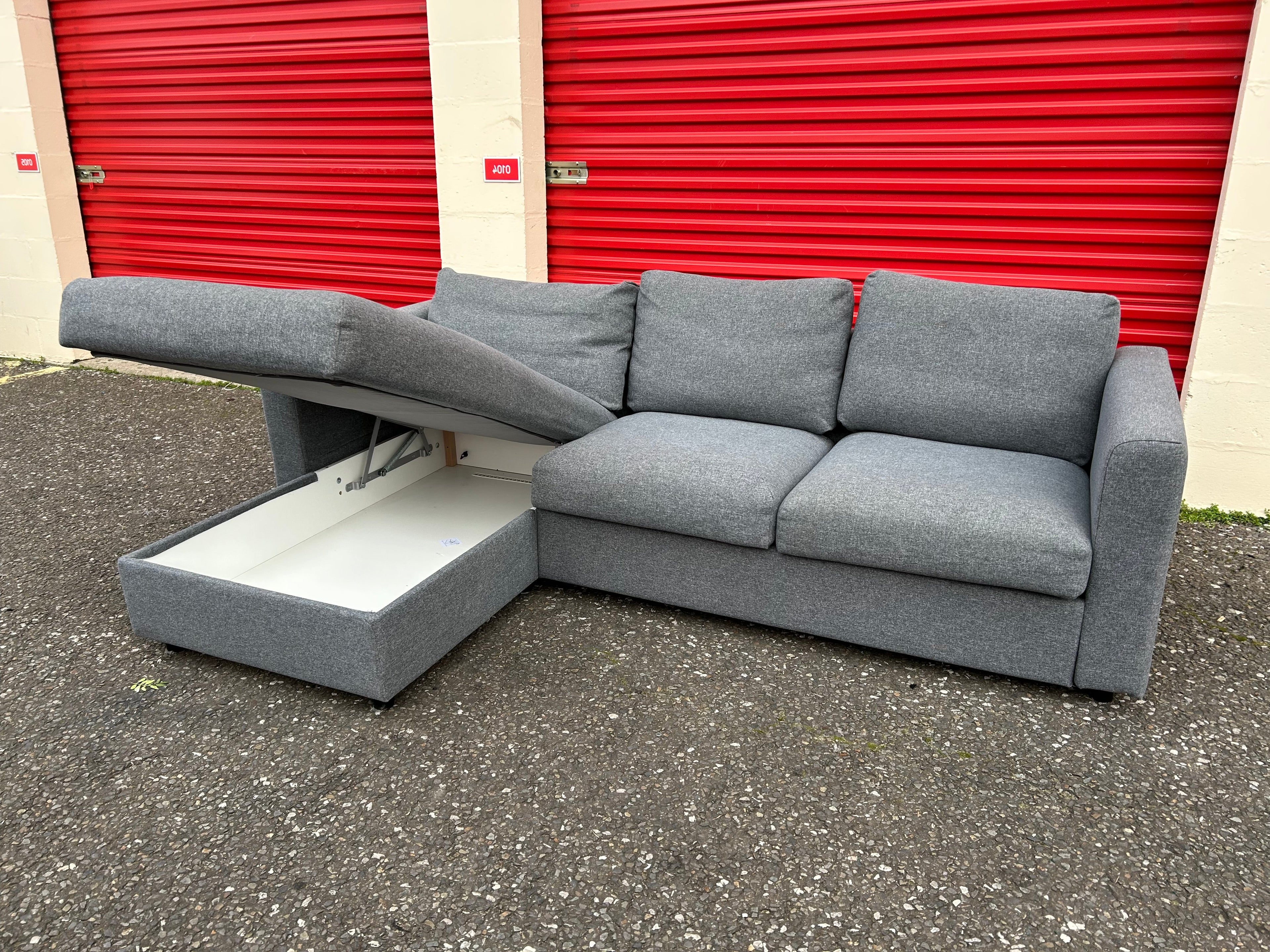 Grey IKEA Vimle Corner Sofa