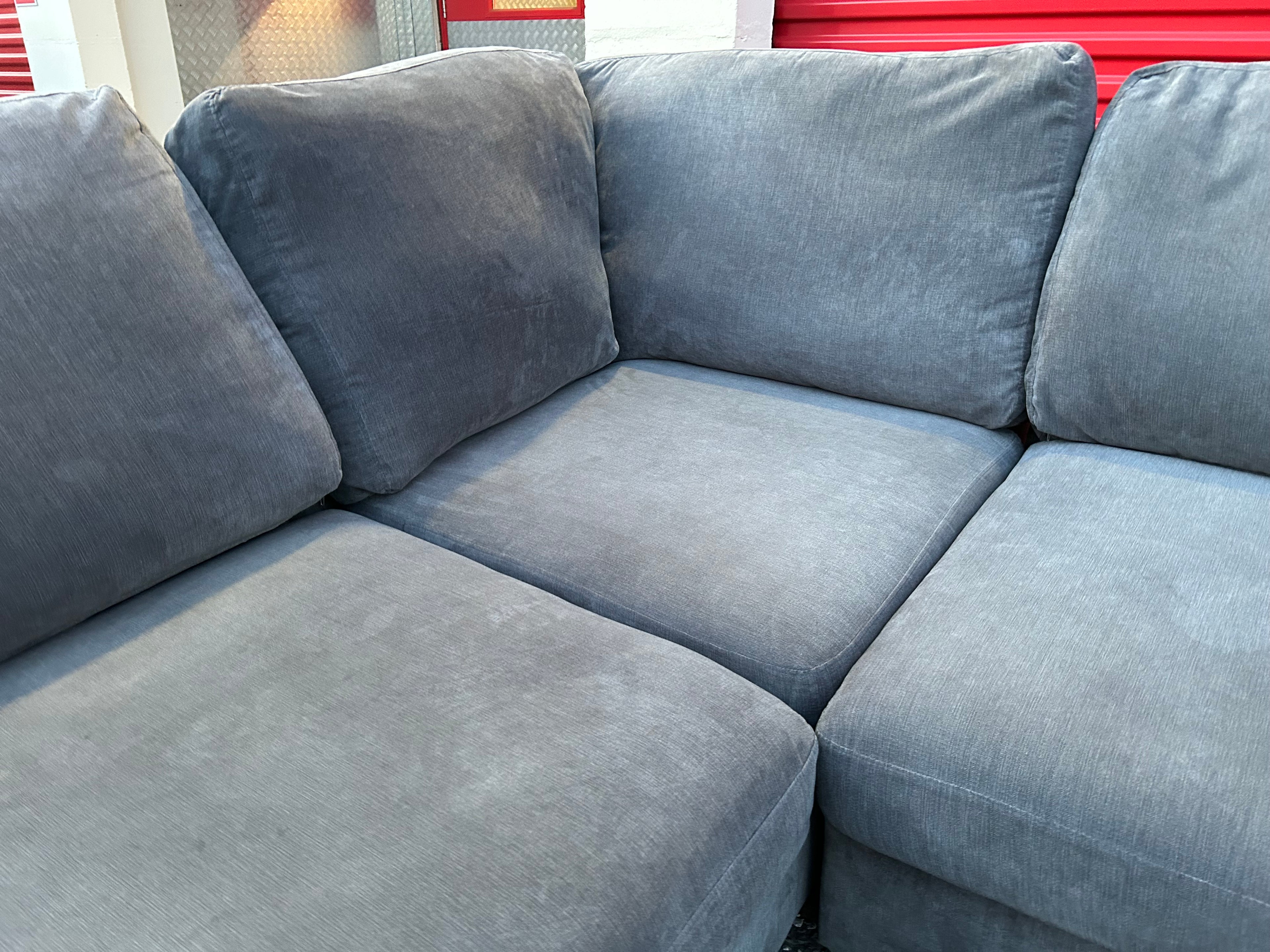 Grey DFS Orka Corner Sofa