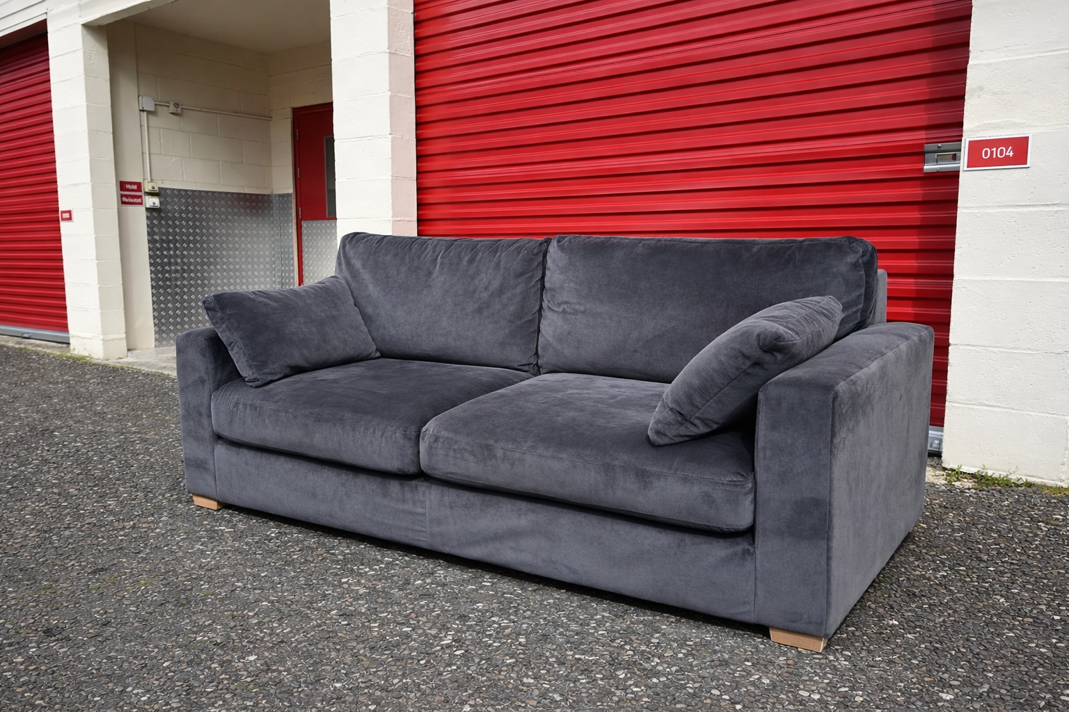 Marks & Spencer’s Velvet 3 Seater Sofa