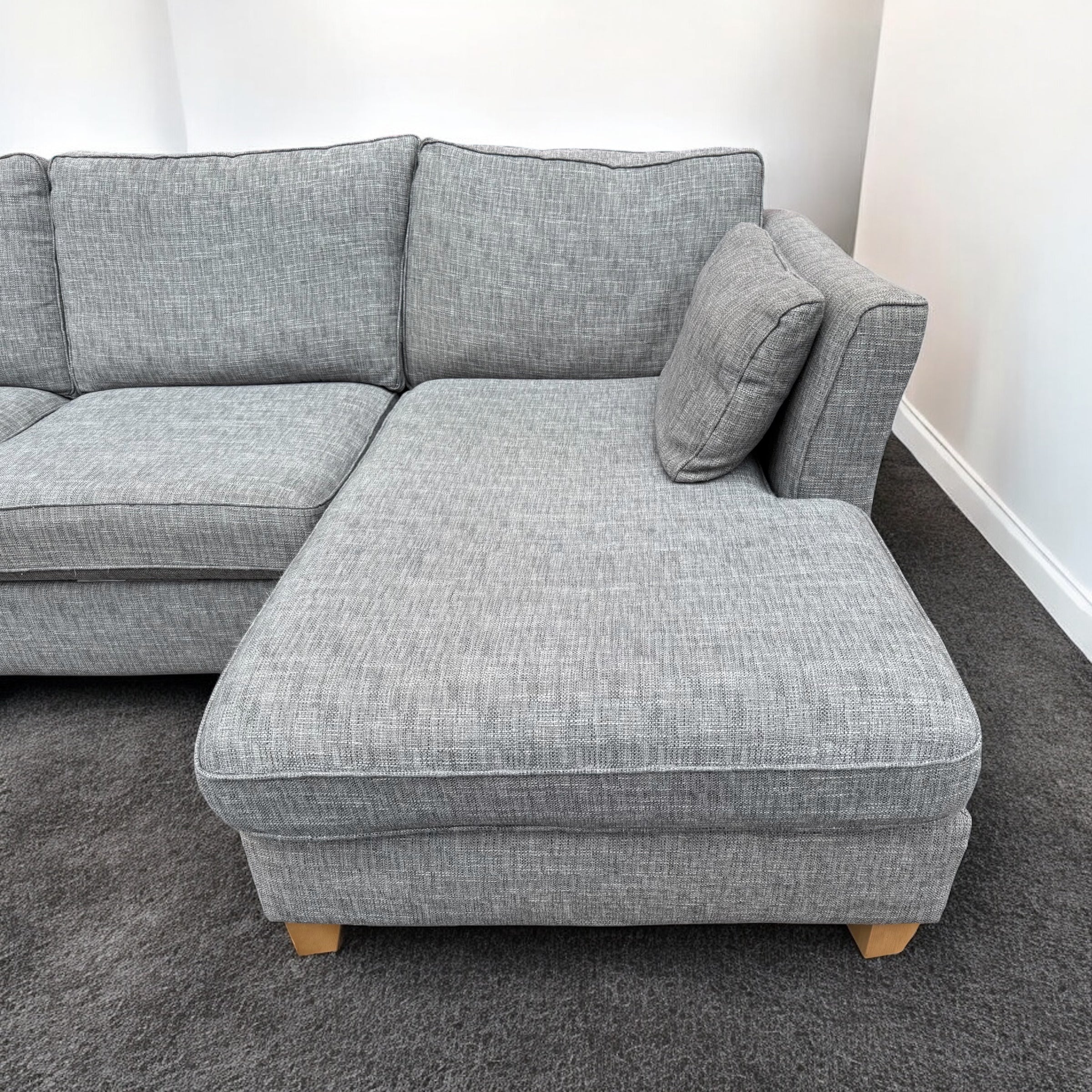 Next Heath Grey Corner Sofa
