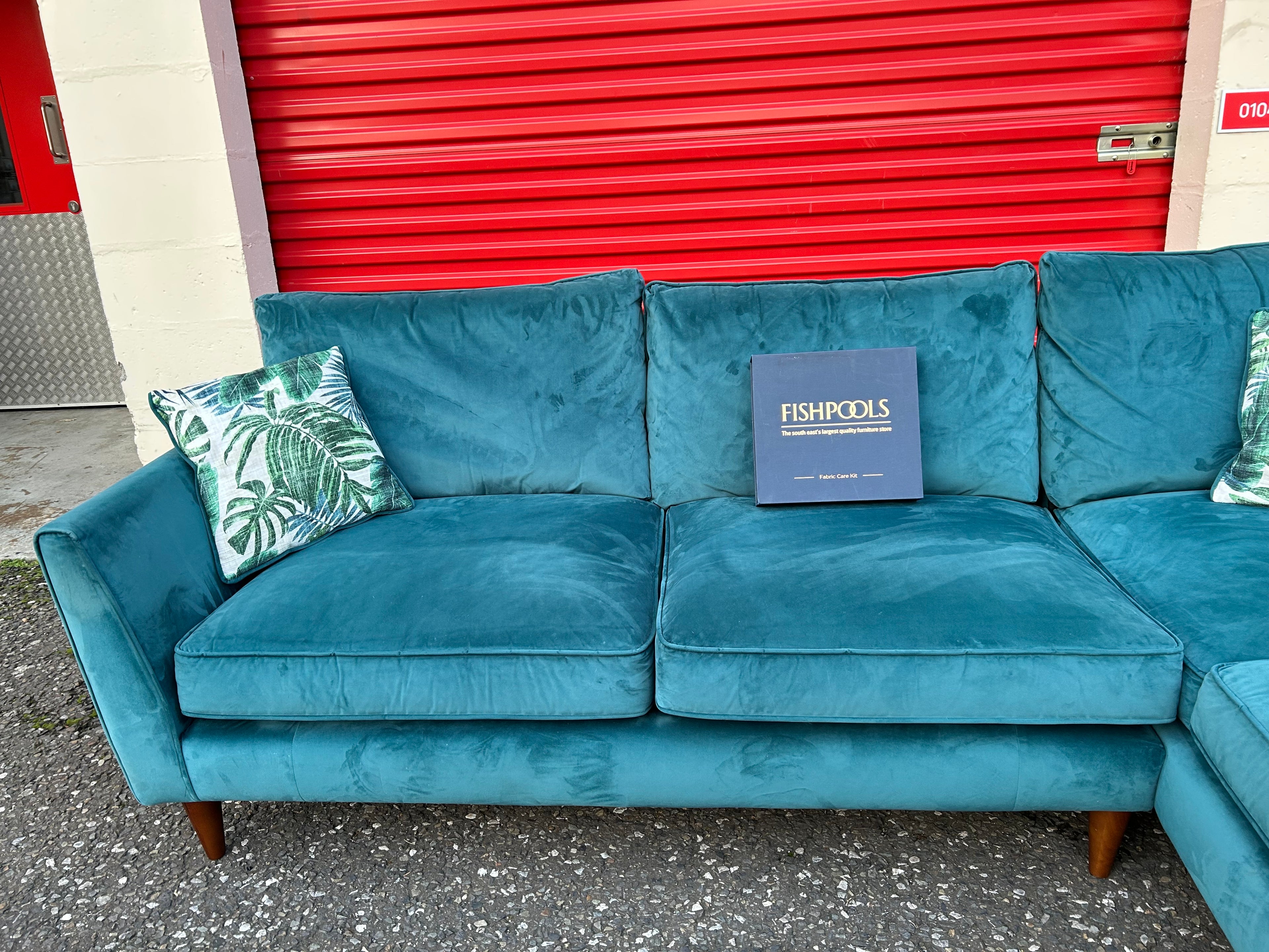 Blue Fishpools Corner Sofa