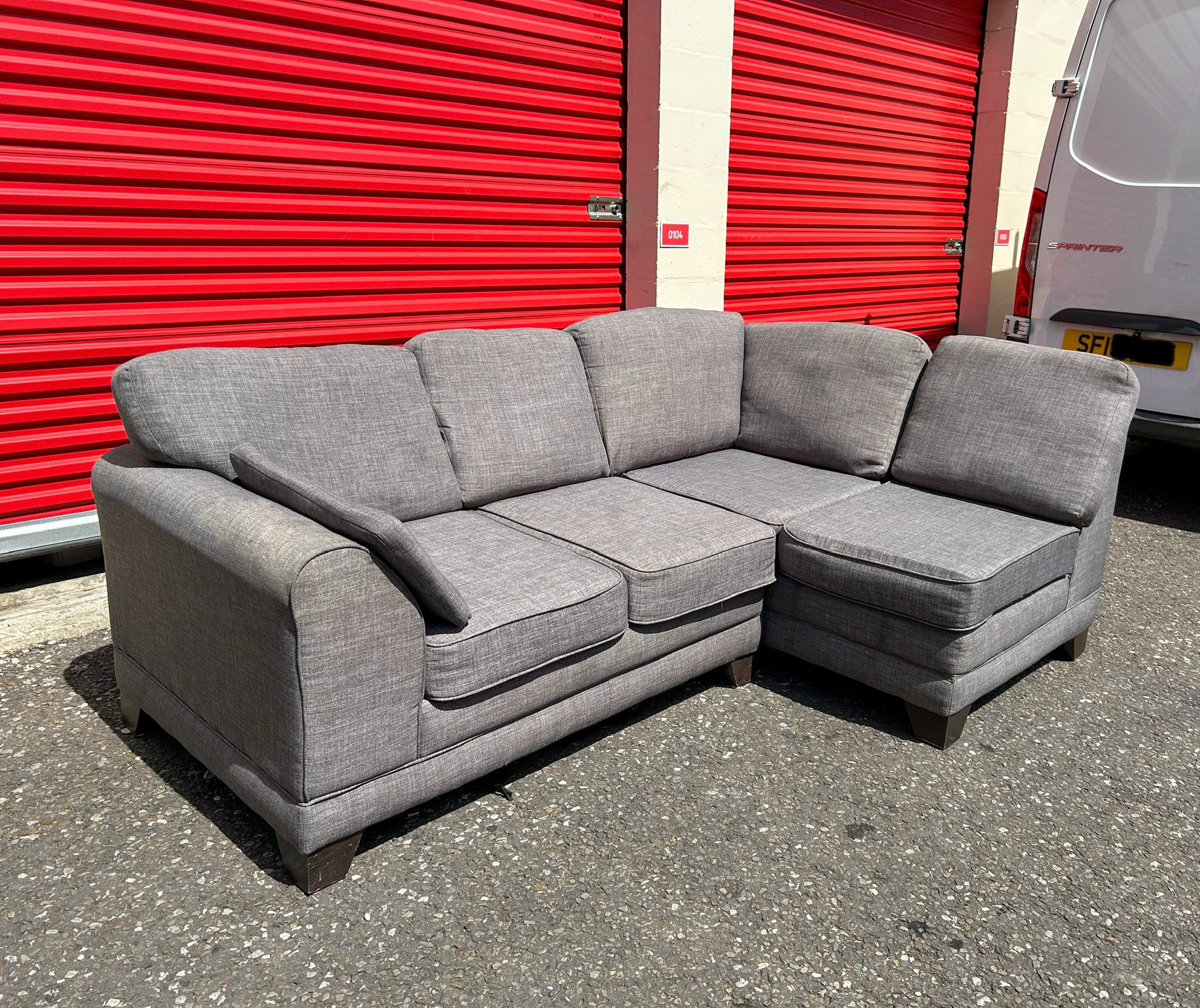 Grey Corner Sofa