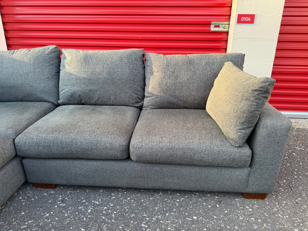 Grey M&S Miles Corner Sofa