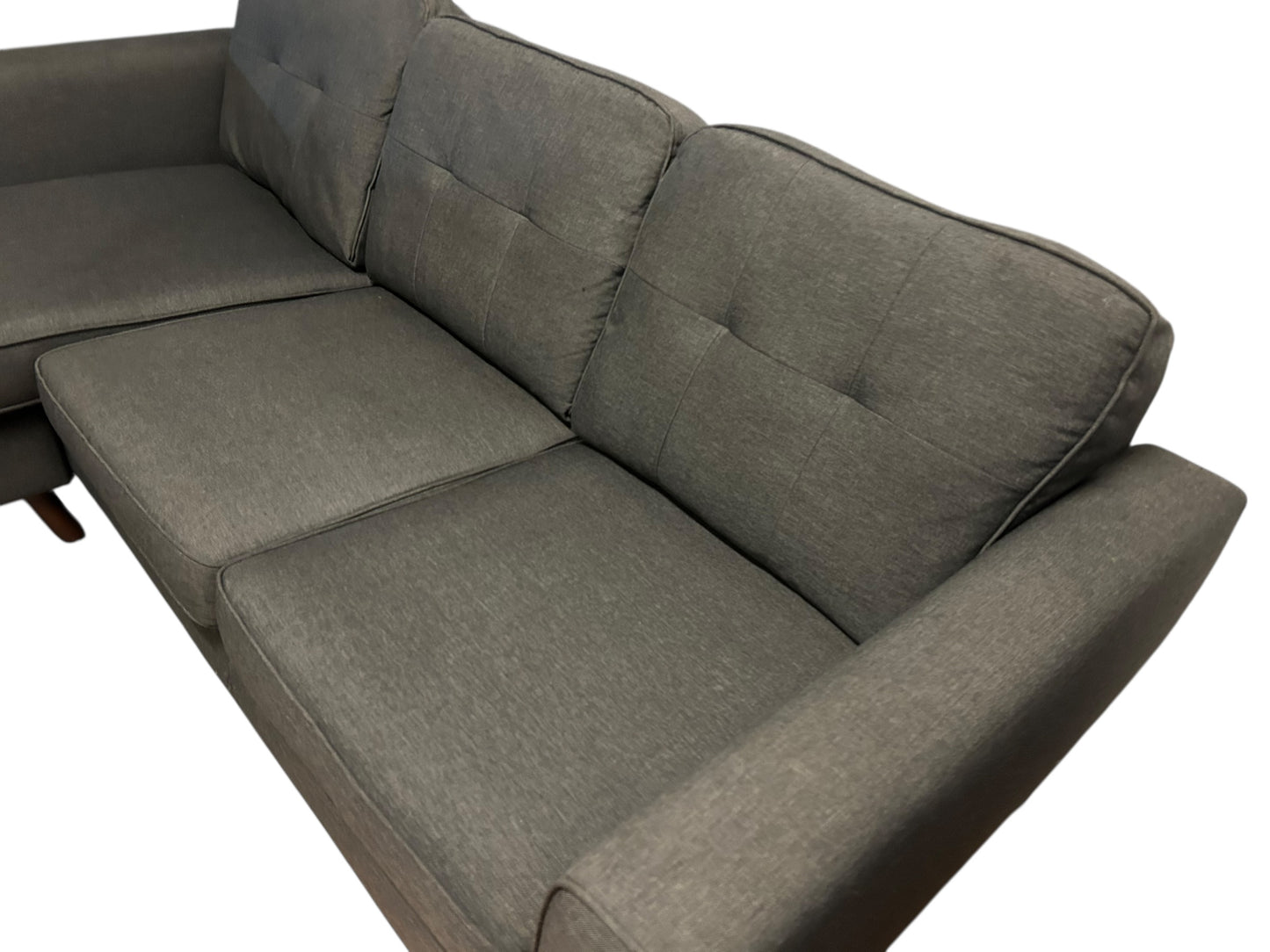 Grey Modern Corner Sofa