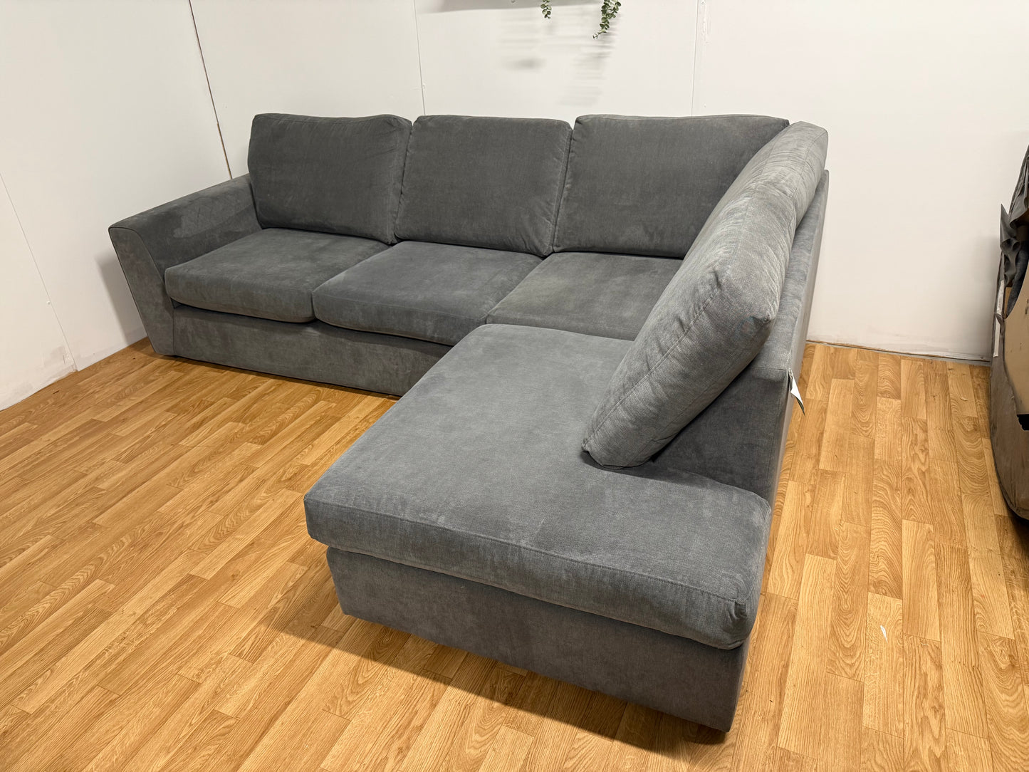 DFS Orka Grey Corner Sofa