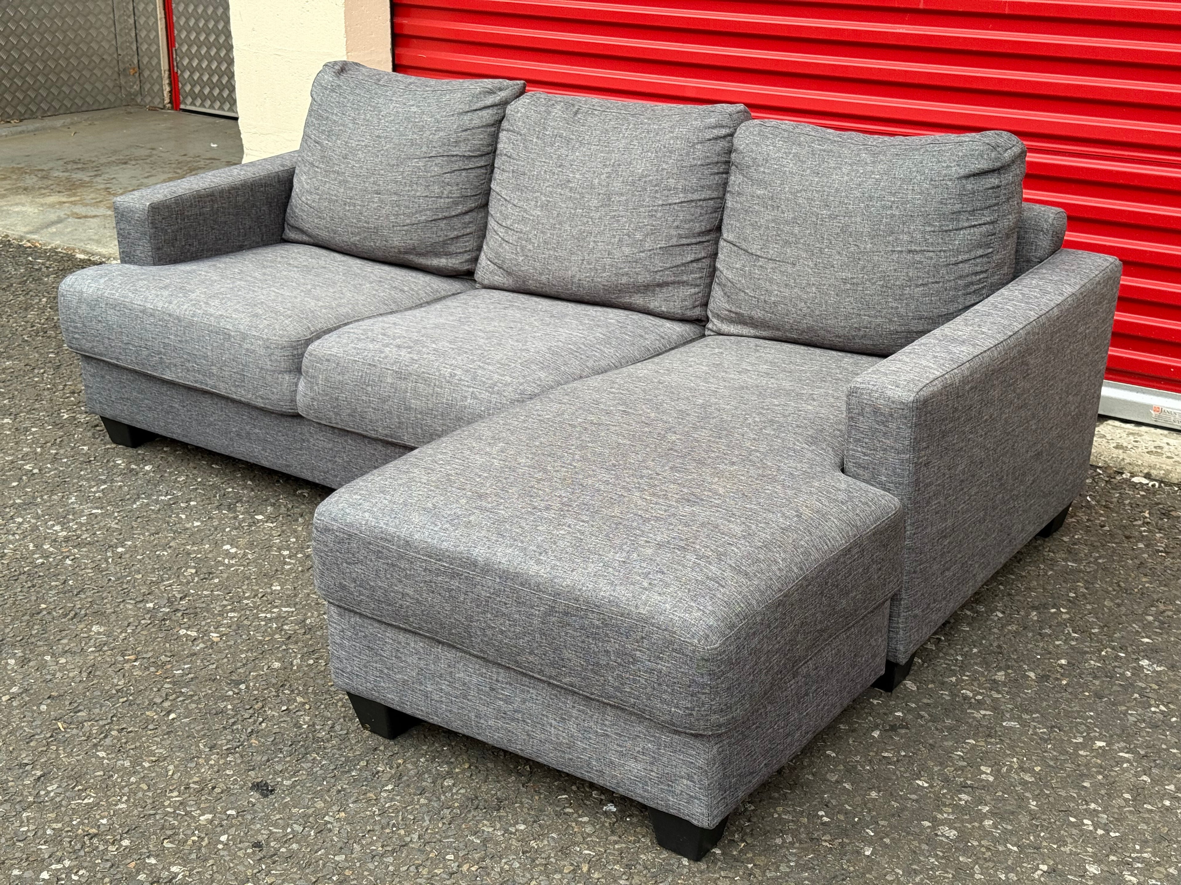 Light Grey Corner Sofa