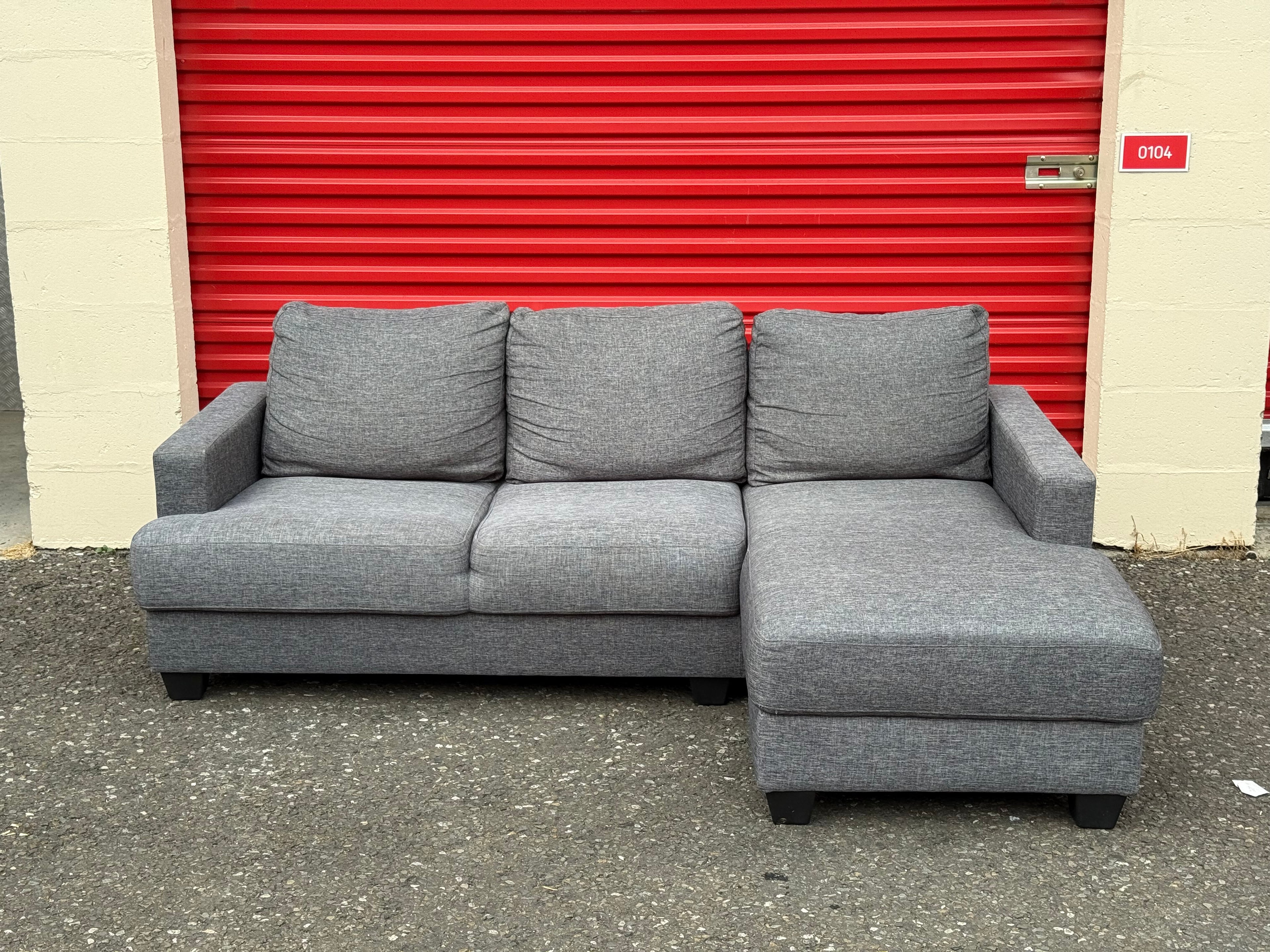 Light Grey Corner Sofa