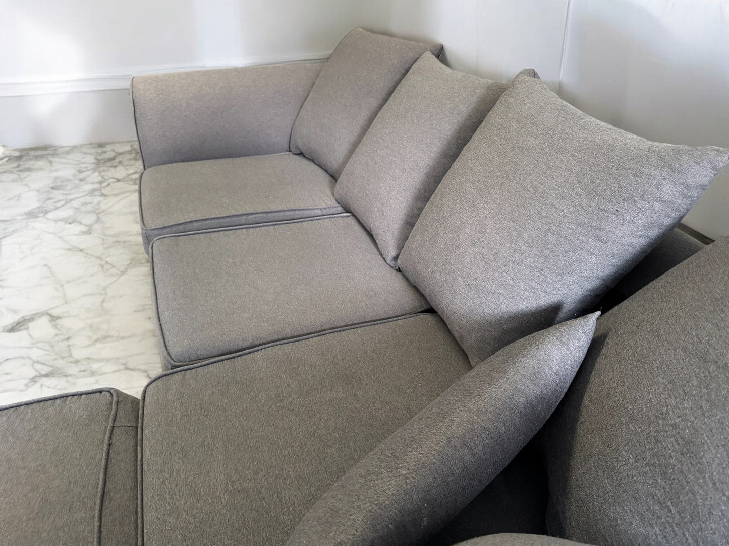 Grey Corner Sofa