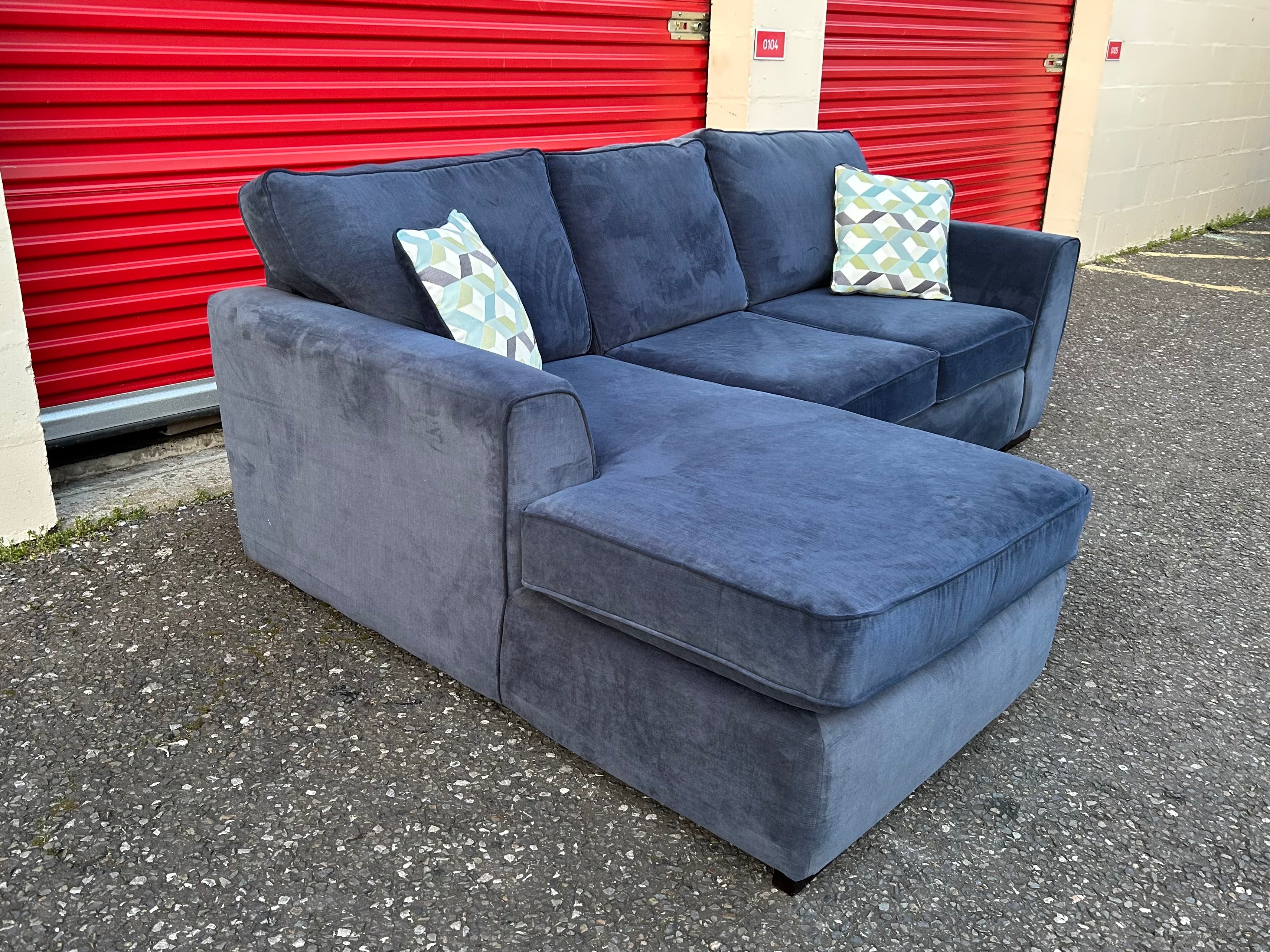 Blue ScS Corner Sofa