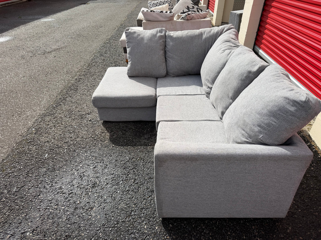 Modern Grey Corner Sofa