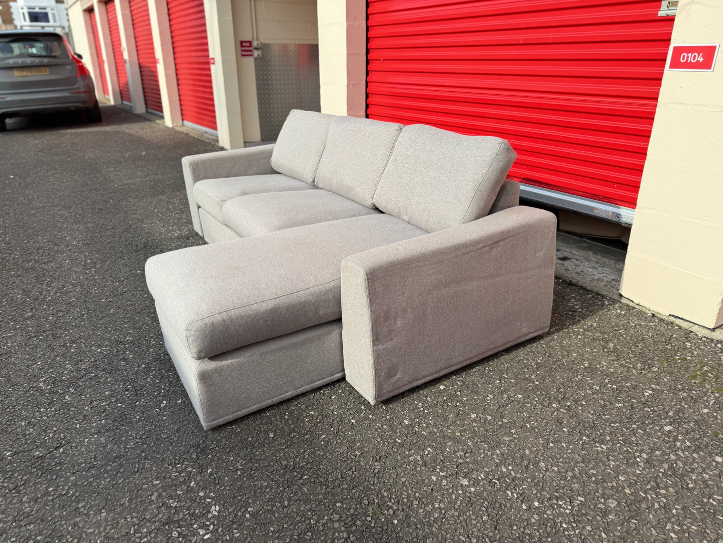 Light Grey John Lewis Modular Sofa