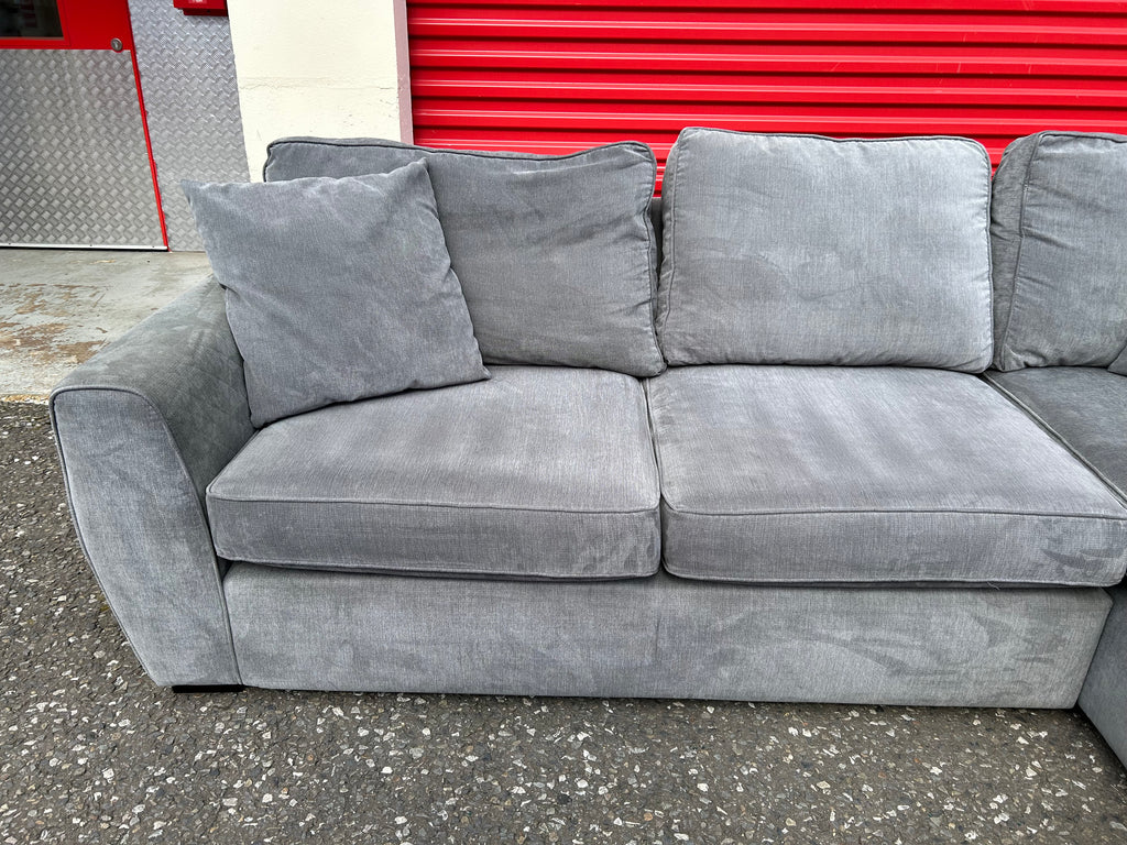 Grey DFS Orka Corner Sofa