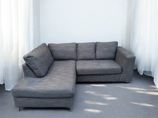 Dark Grey Corner Sofa