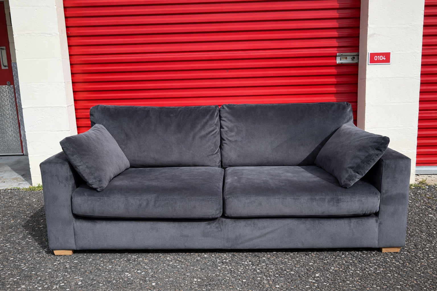 Marks & Spencer’s Velvet 3 Seater Sofa