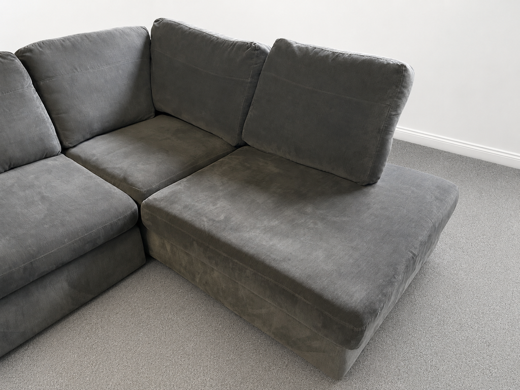 DFS Orka Corner Sofa & Cuddle Chair