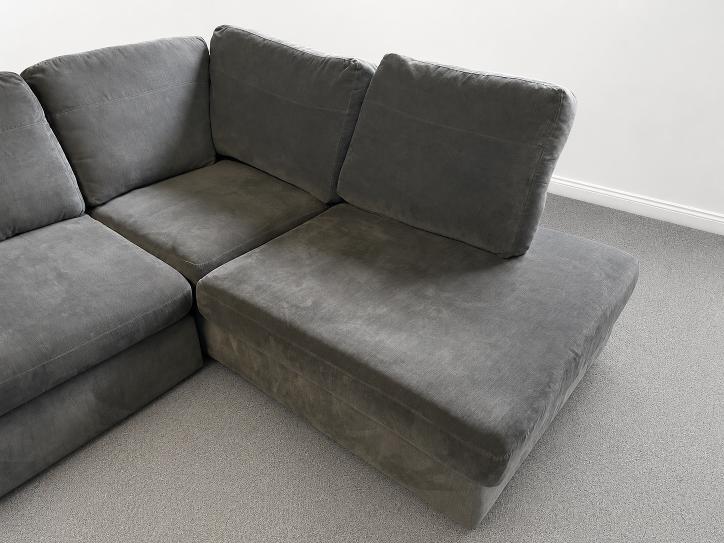DFS Orka Corner Sofa & Cuddle Chair