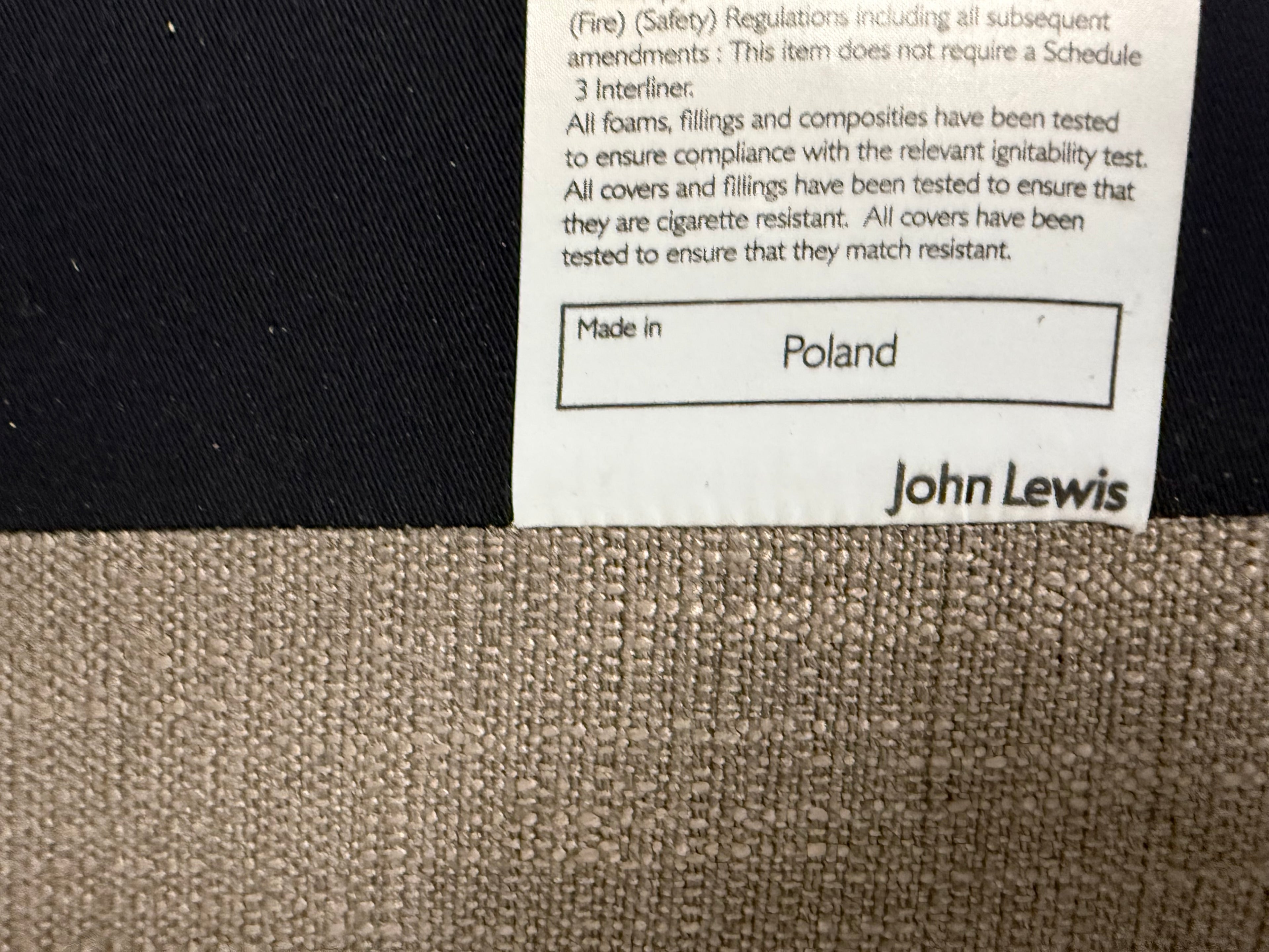 John Lewis Modular Corner Sofa