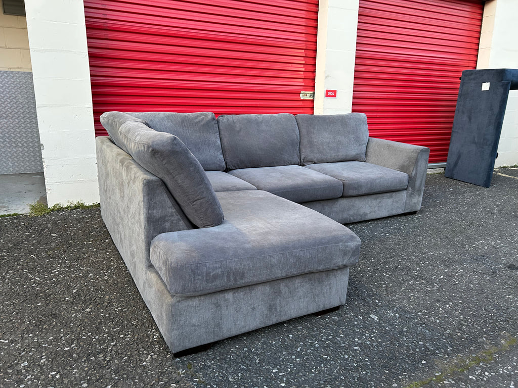 Grey DFS Orka Corner Sofa