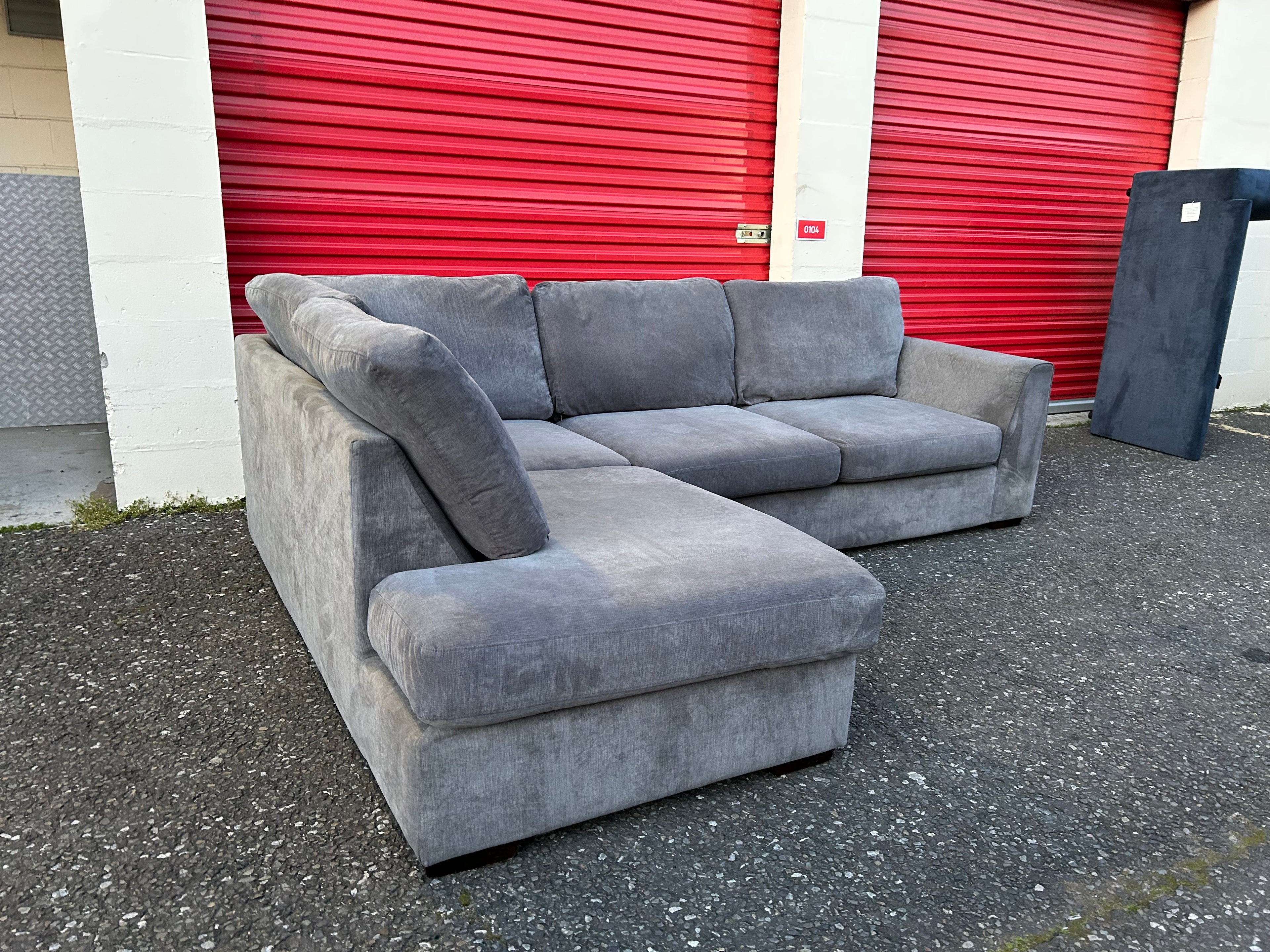 Grey DFS Orka Corner Sofa