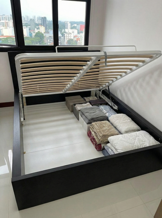 IKEA Malm Ottoman Bed Frame King Size