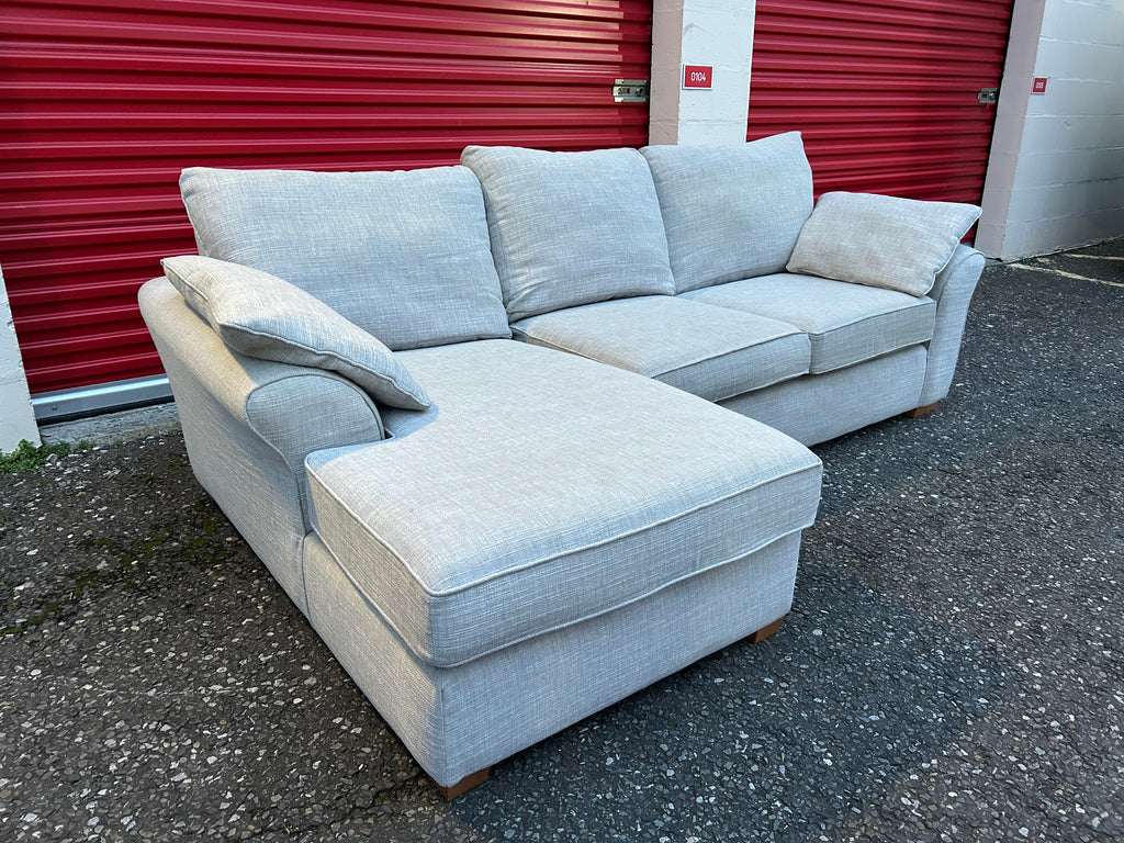 Next Stamford Light Grey Corner Sofa