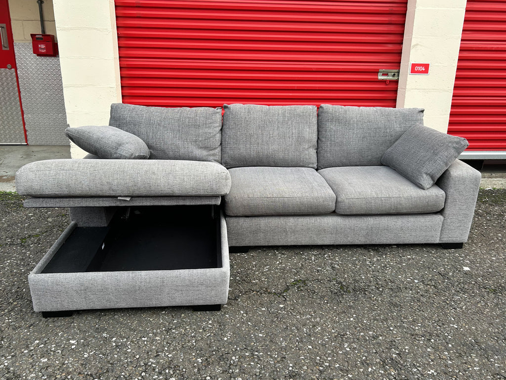 Grey Next Corner Sofa Bed