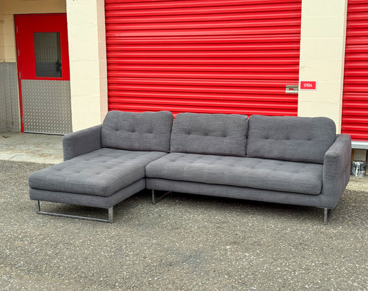 Grey Dwell Paris Corner Sofa