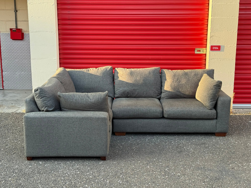 Grey M&S Miles Corner Sofa