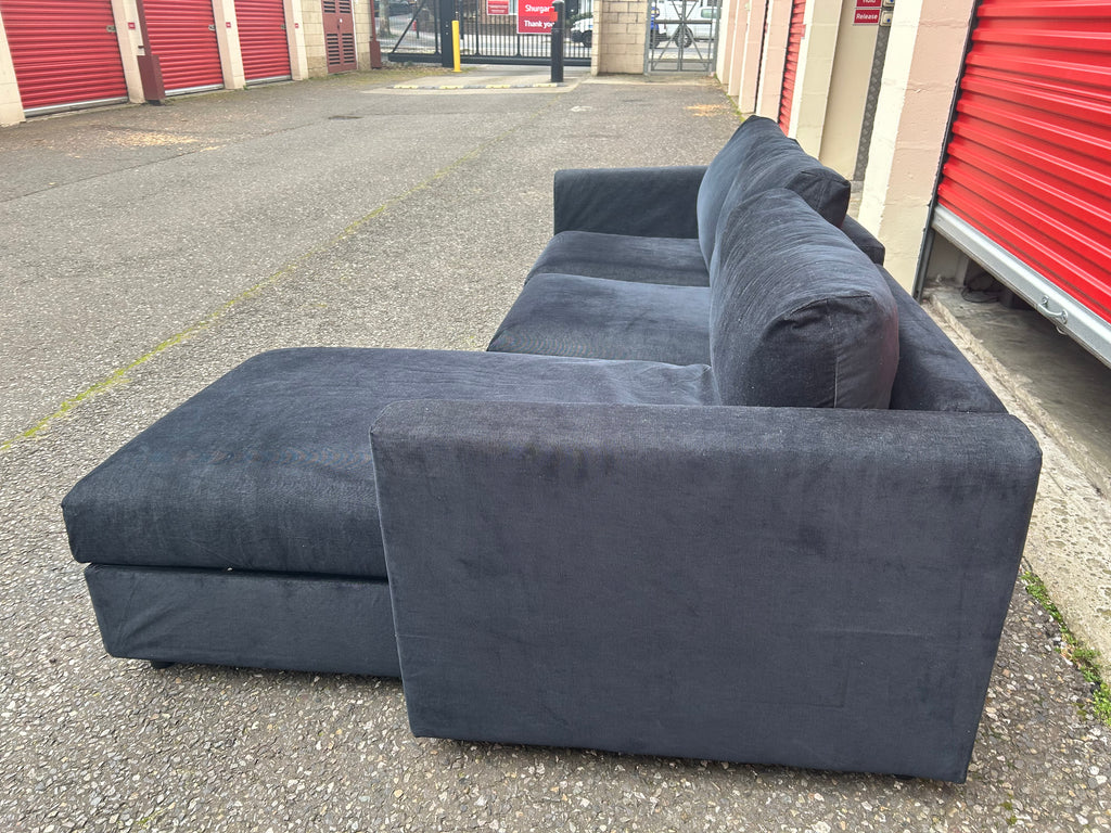 Dark Blue IKEA Vimle Corner Sofa