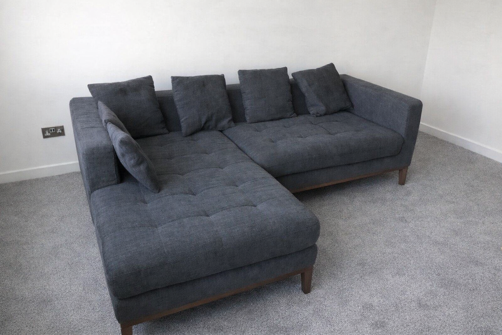 Grey Dwell L Shape Sofa