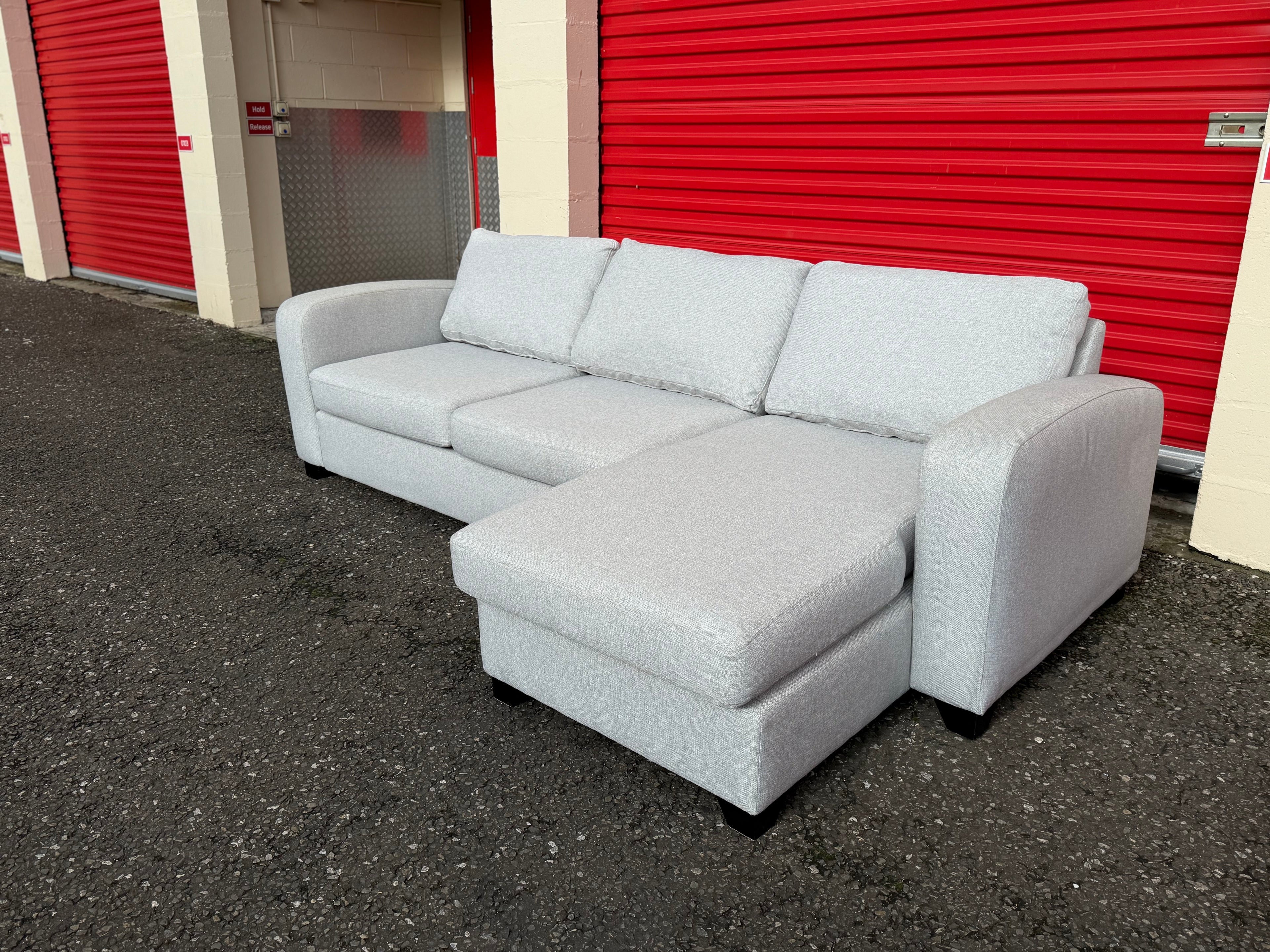 DFS Grey Corner Sofa