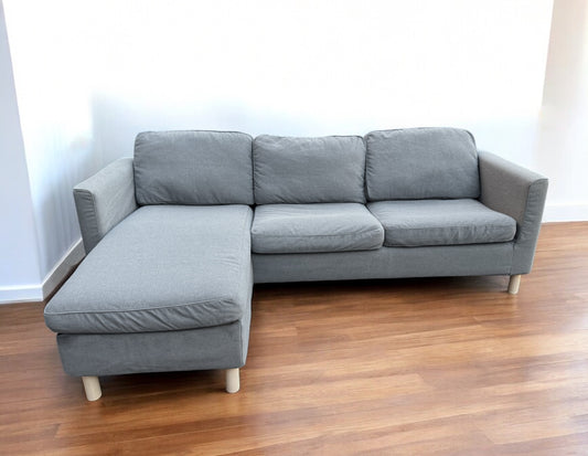 Grey IKEA L Shape Sofa