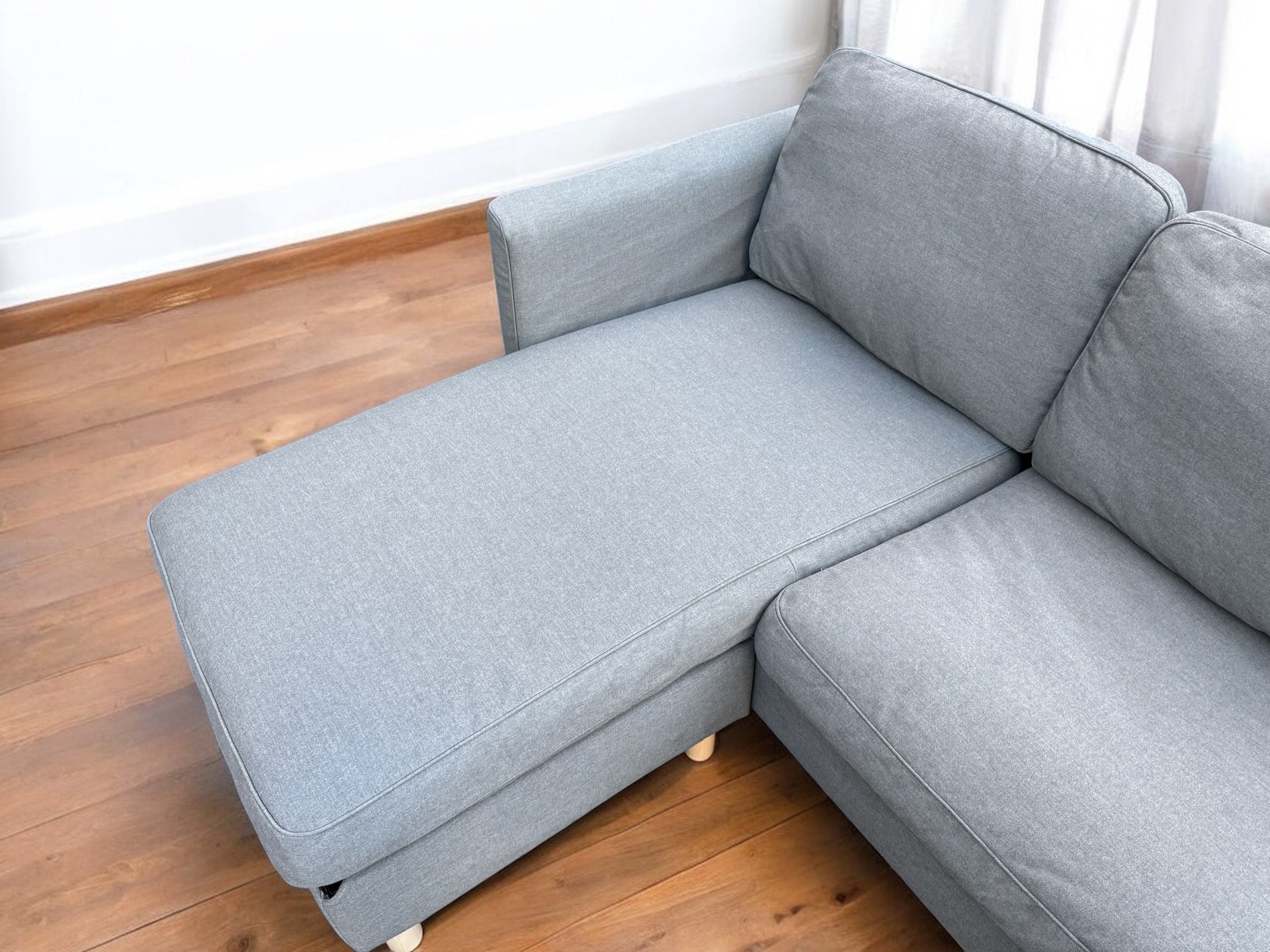 Grey IKEA L Shape Sofa
