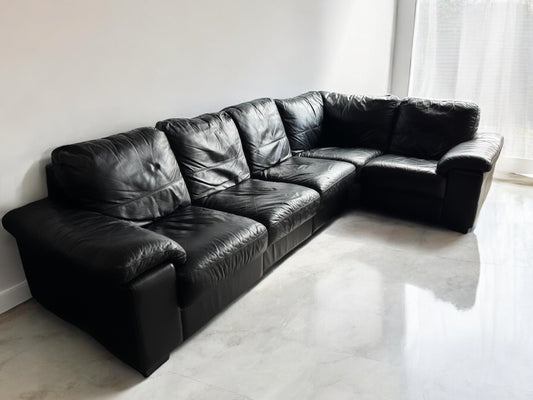 Genuine Leather Modular Sofa