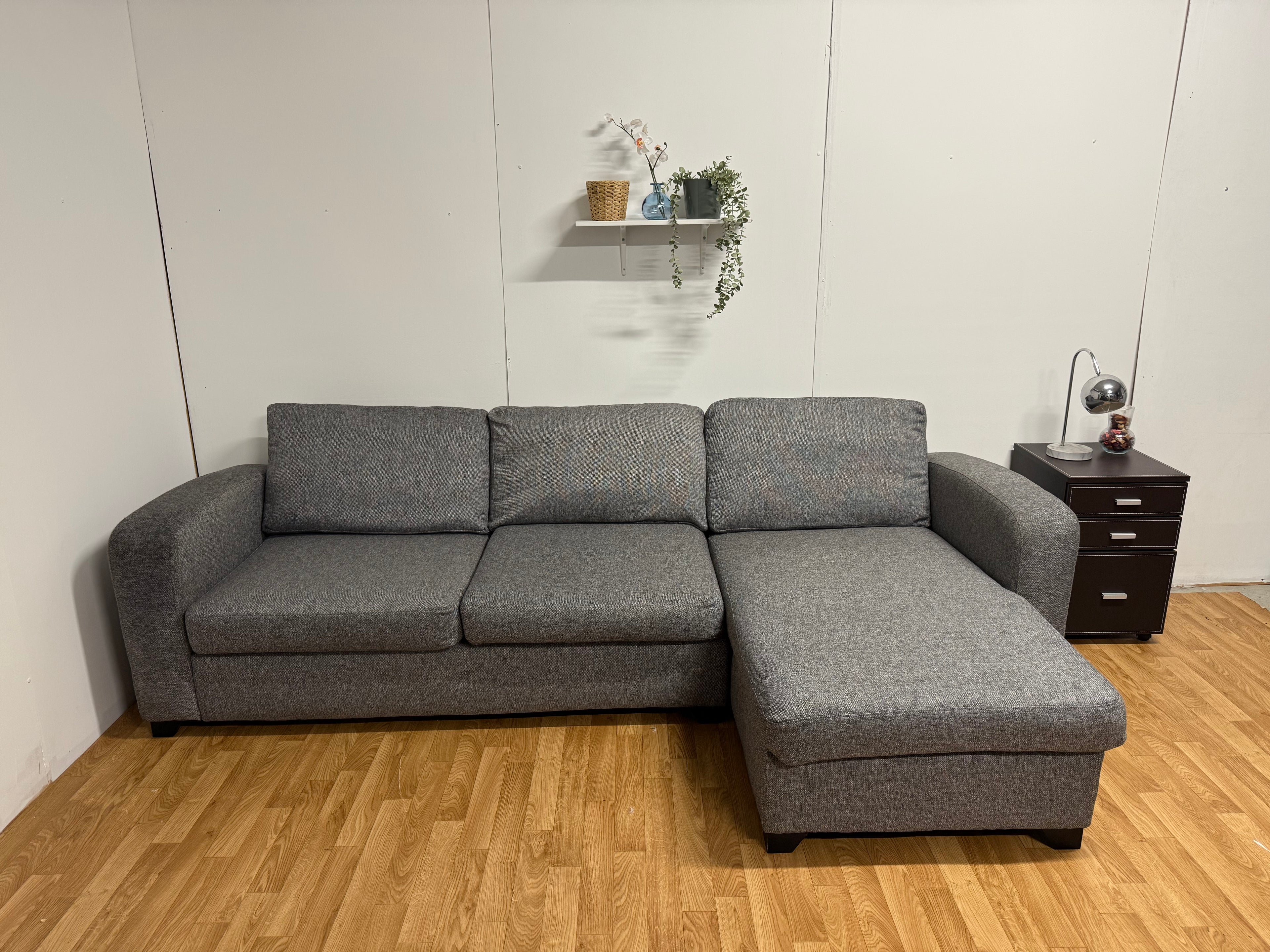 DFS Layla Grey Corner Sofa