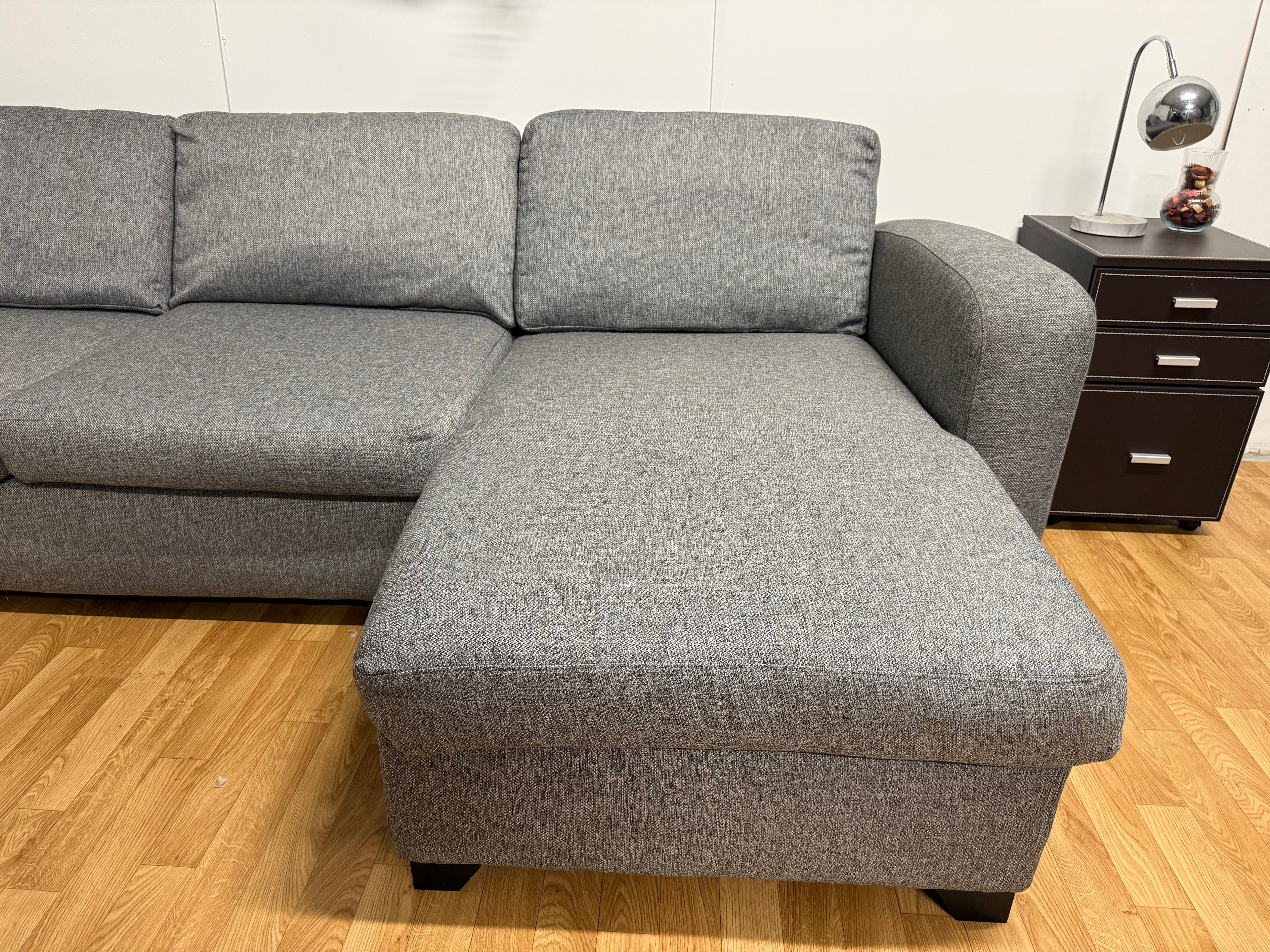 DFS Layla Grey Corner Sofa