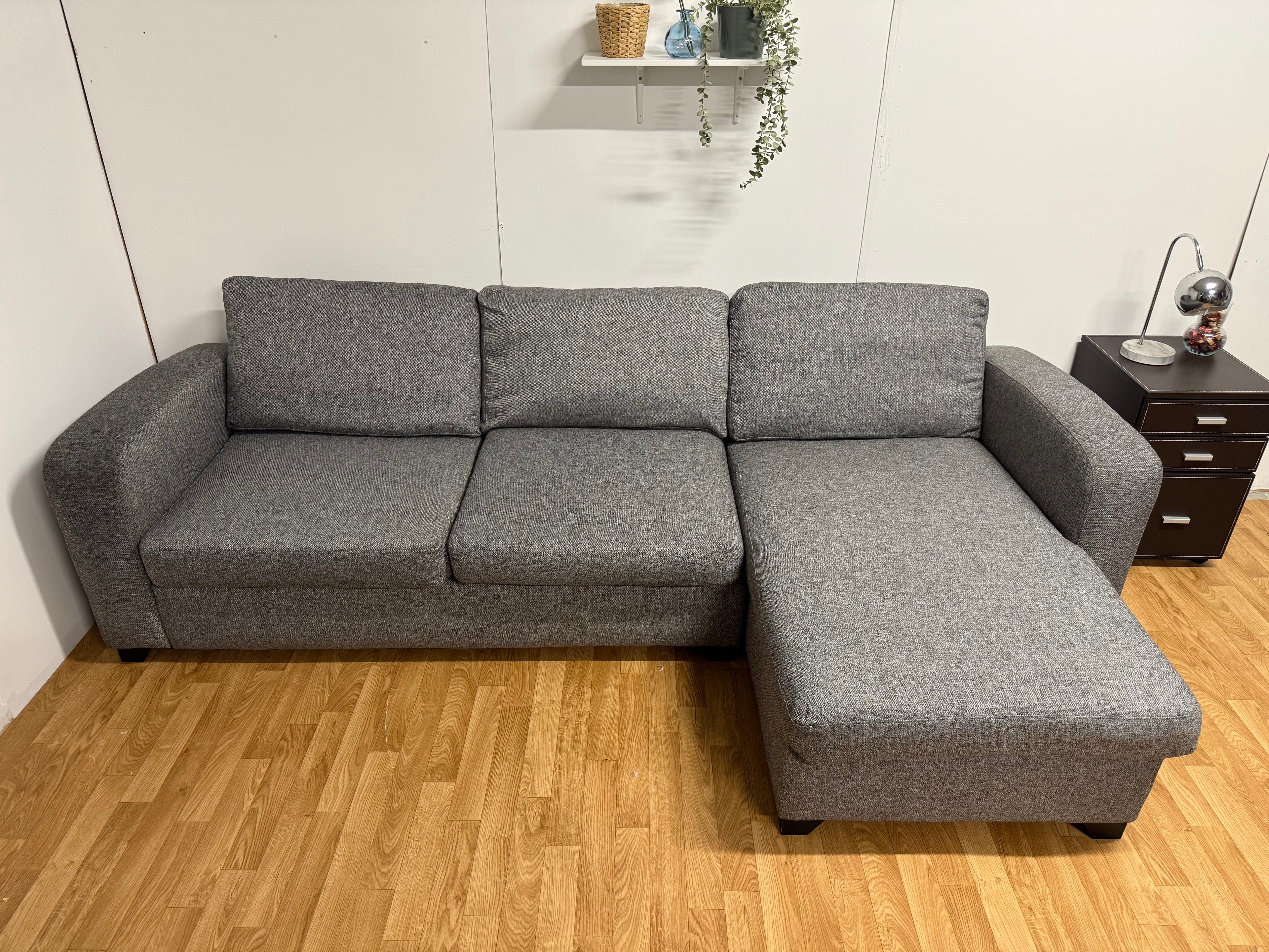 DFS Layla Grey Corner Sofa