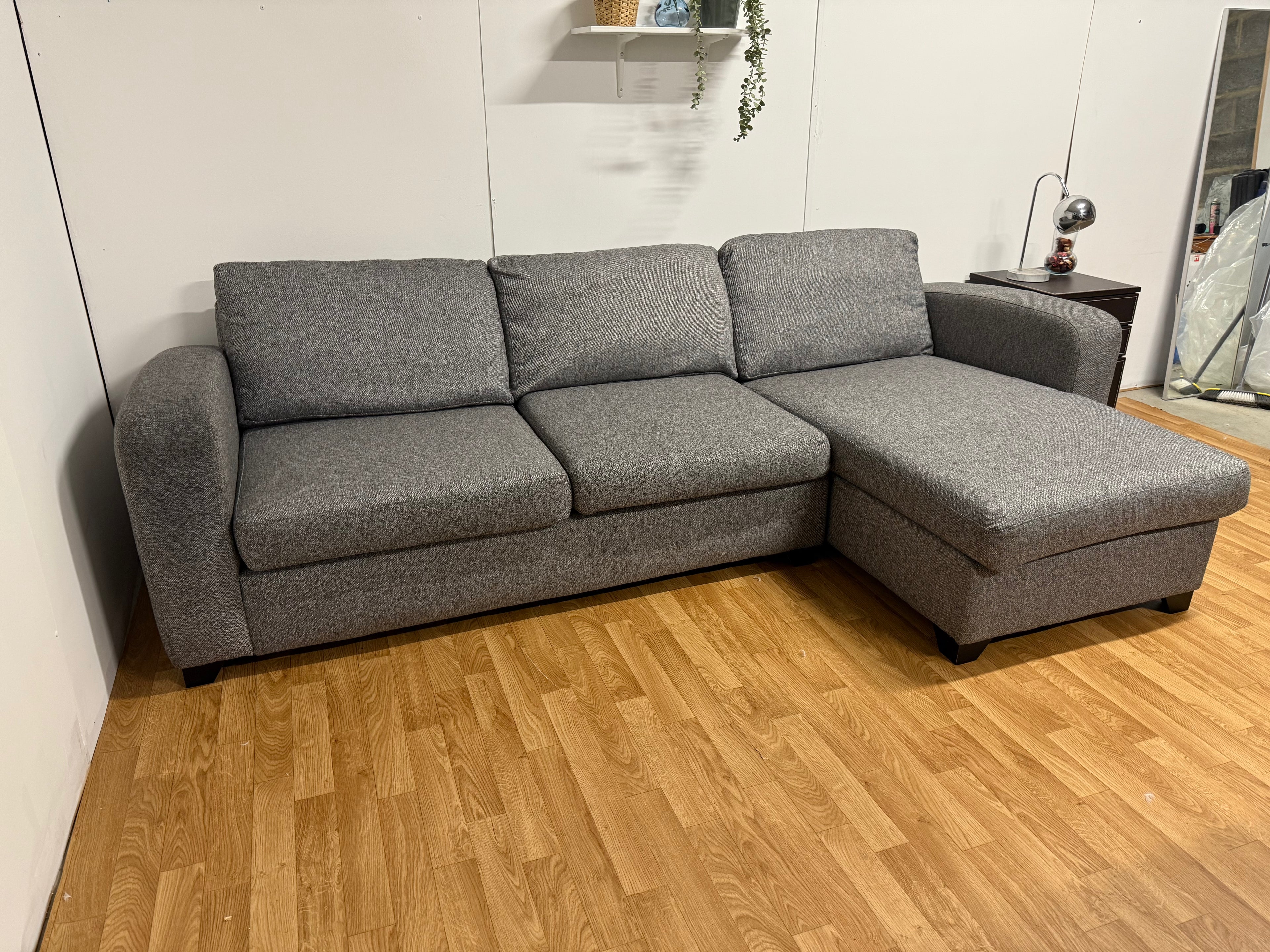 DFS Layla Grey Corner Sofa