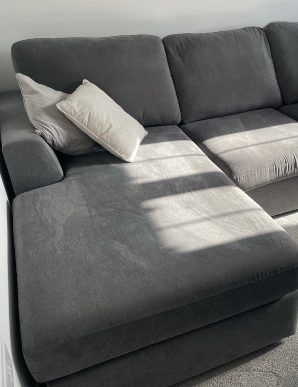 Grey DFS Freya Corner Sofa