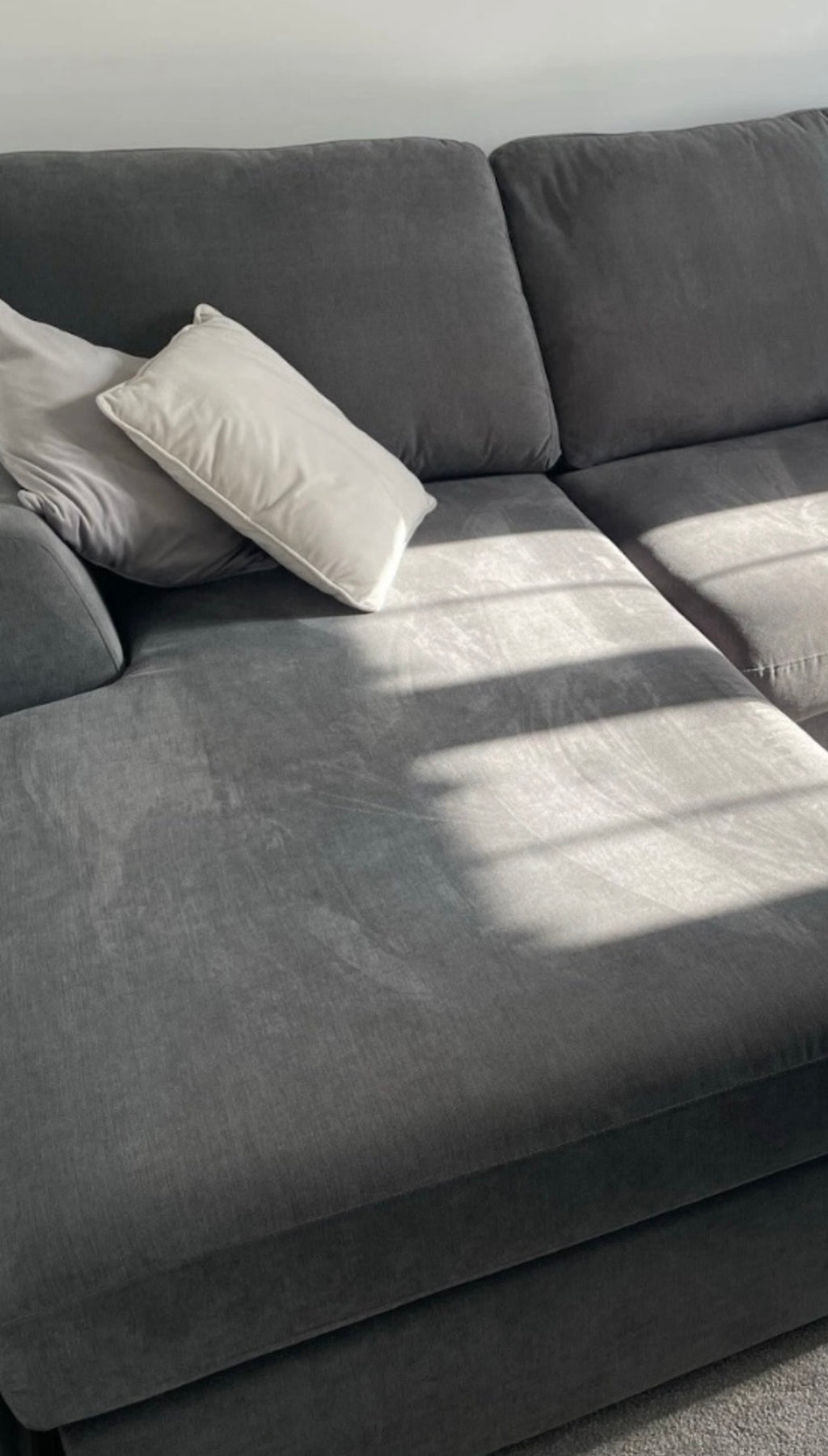 Grey DFS Freya Corner Sofa