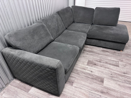 Grey DFS Orka Corner Sofa
