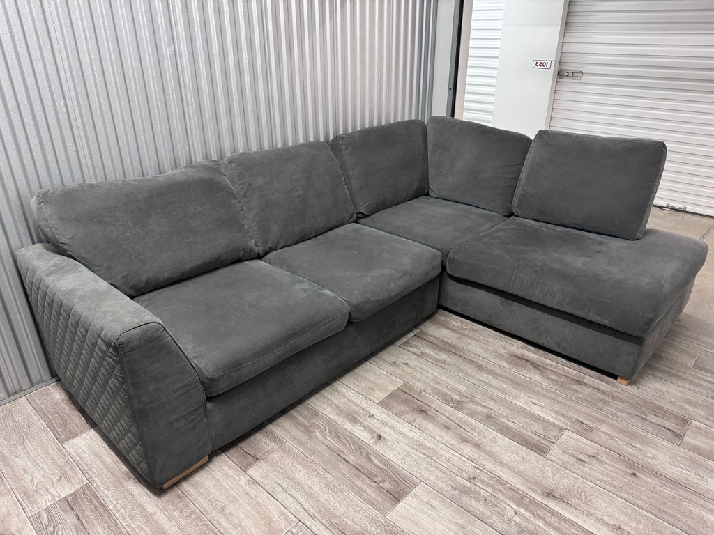 Grey DFS Orka Corner Sofa