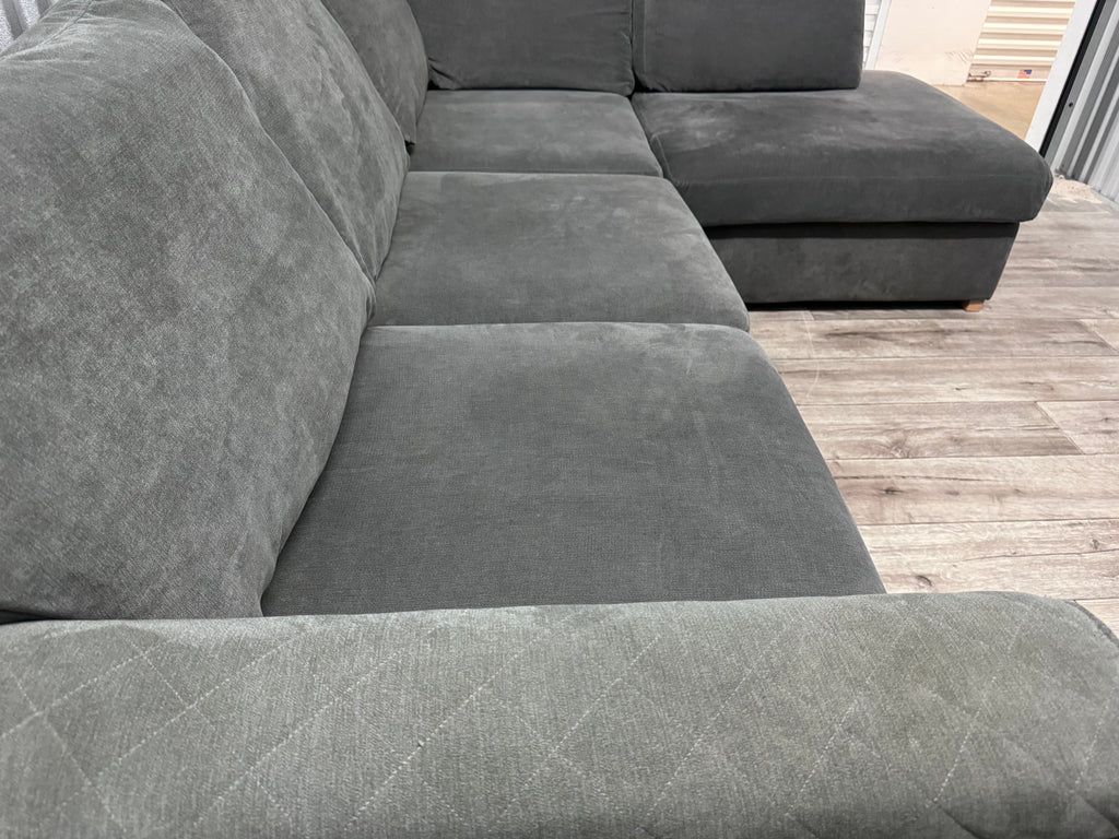 Grey DFS Orka Corner Sofa