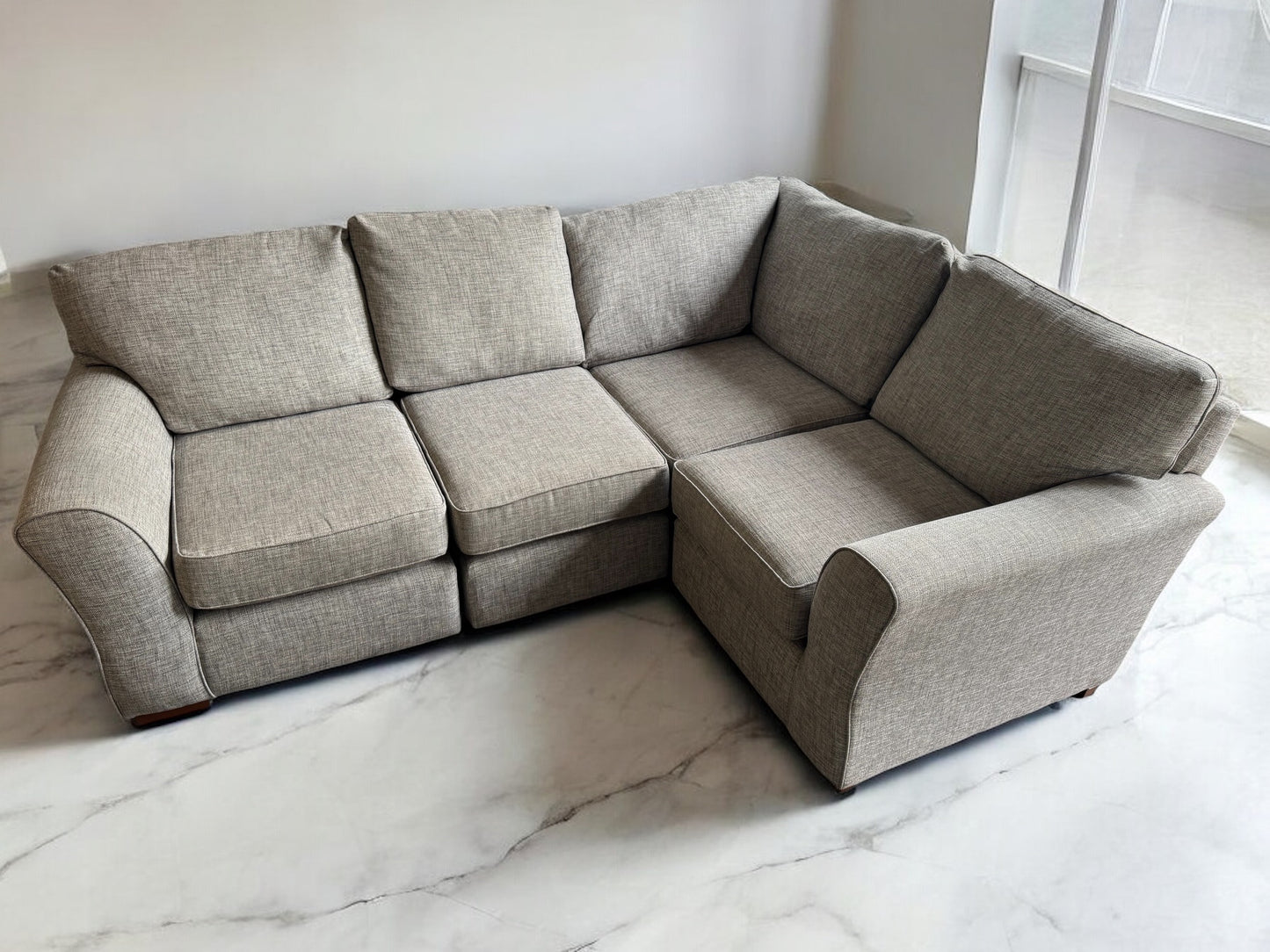 Grey Next Modular Corner Sofa