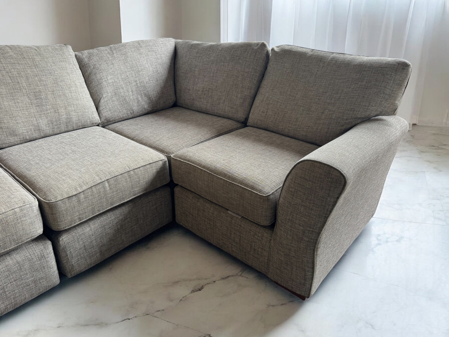 Grey Next Modular Corner Sofa