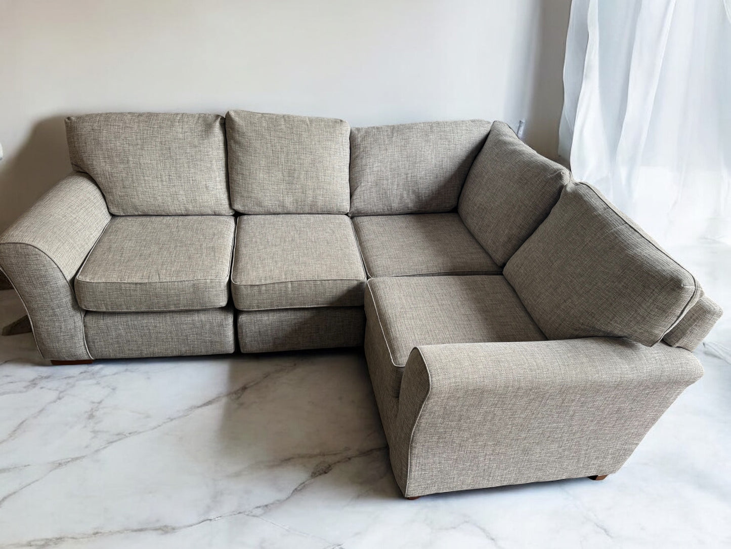 Grey Next Modular Corner Sofa