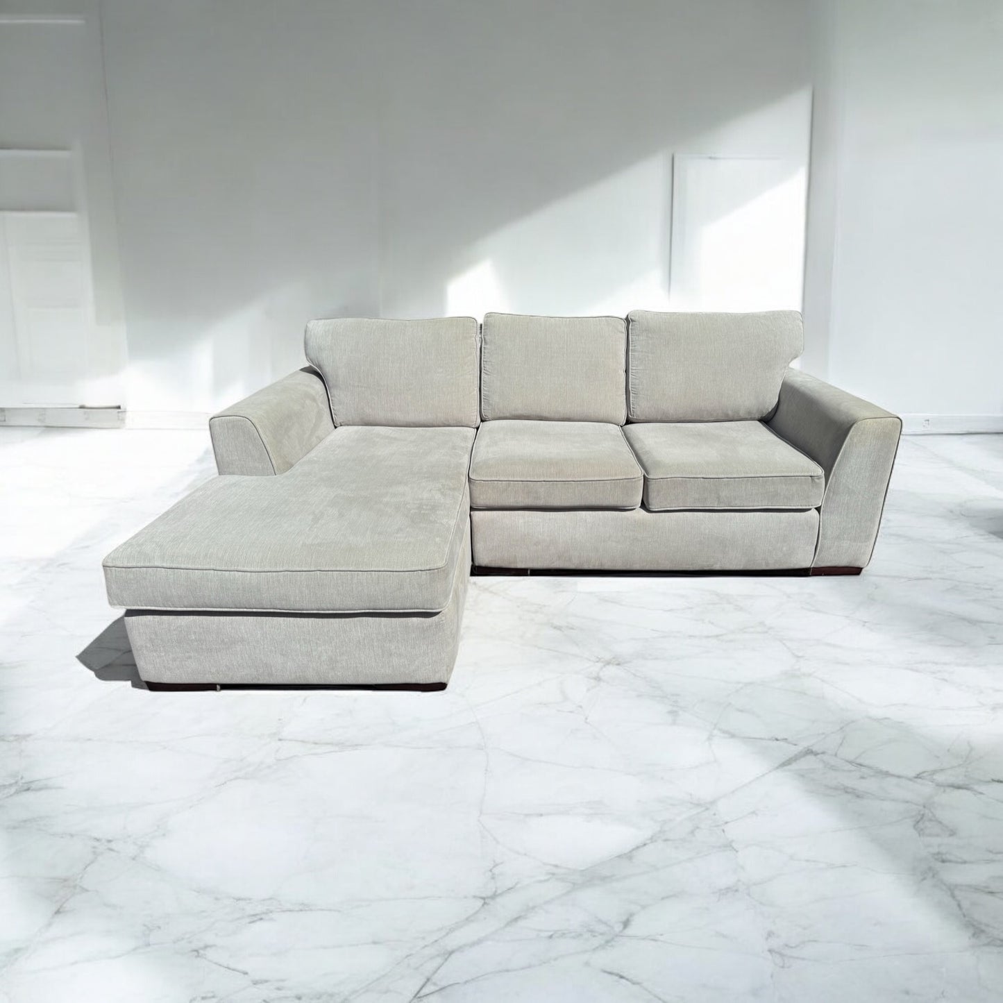 Light Grey Next L Shape Sofa