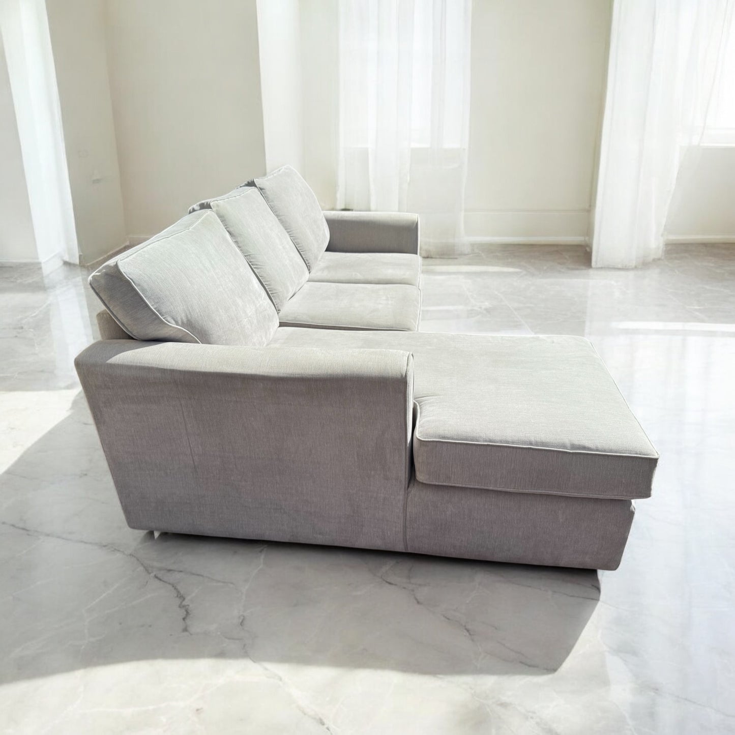 Light Grey Next L Shape Sofa