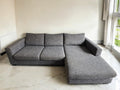 Dark Grey Sofology L Shape Sofa